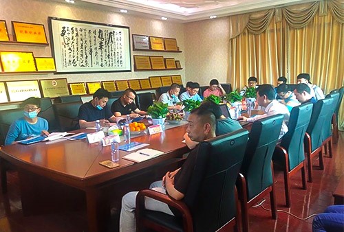 江西省華贛環境集團有限公司領導一行蒞臨我司參觀考察